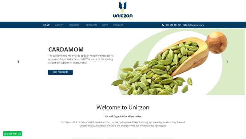 Uniczon website